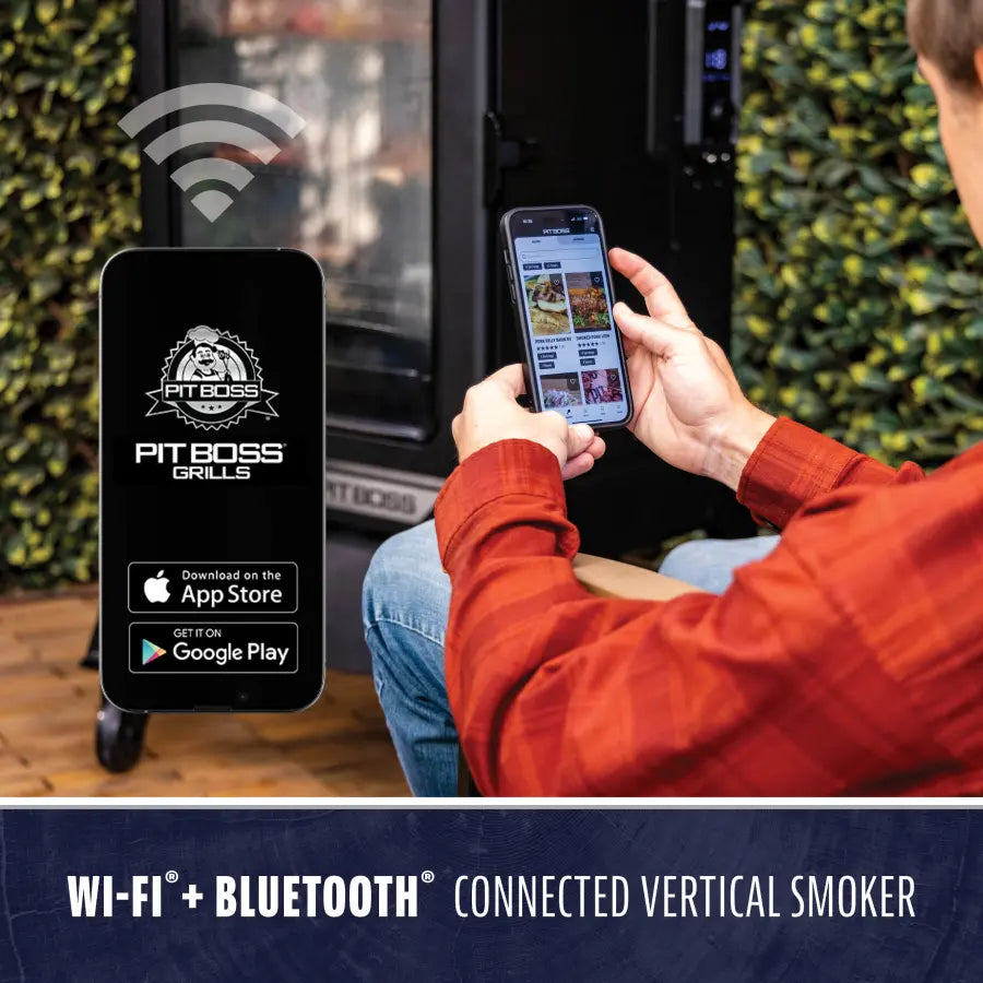Pit Boss DX 4-Series Wood Pellet Vertical Smoker - PBV4DX