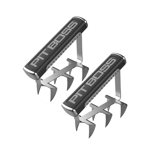 Pit Boss Meat Shredders for BBQ Pulled Pork, black handles with silver blades