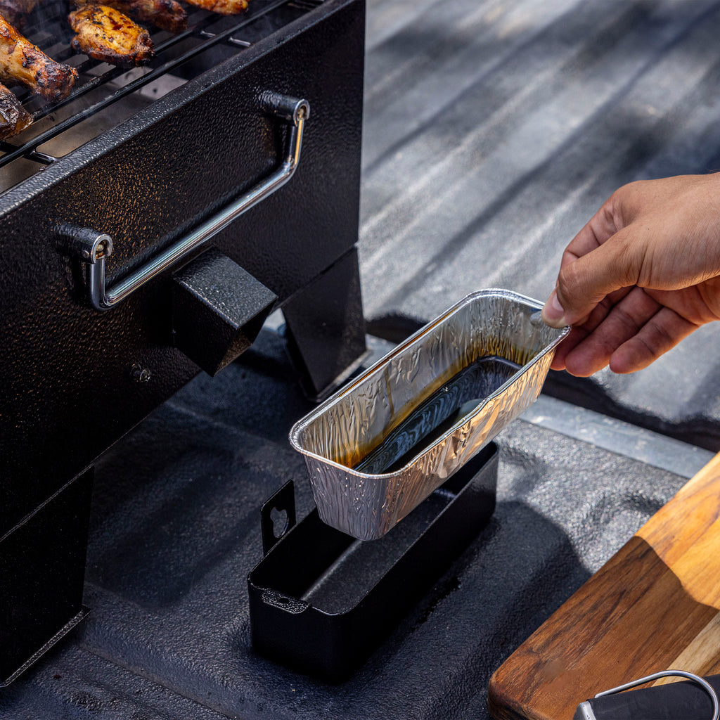 6 Pack Grease Pan Liners – Tabletop Pellet Grills