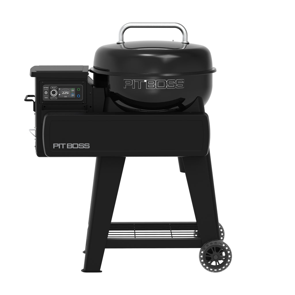 Wood Pellet & Charcoal Kettle Combo Bundle