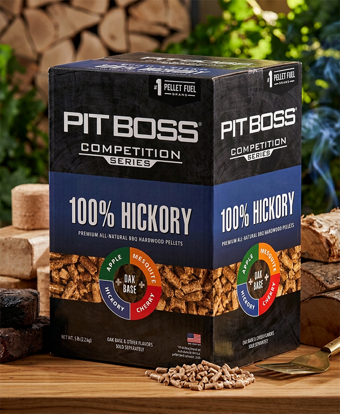 PitBoss Build-a-Blend 100% Hickory Pellets