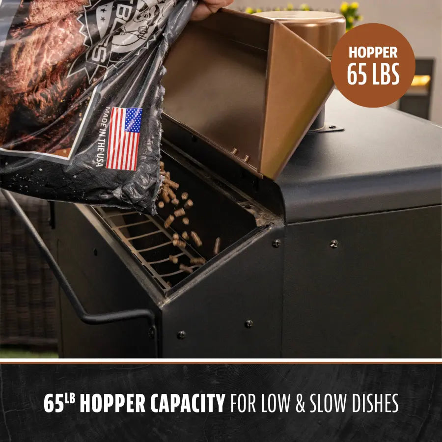 4 Series Vertical Pellet Smoker - Onyx Edition
