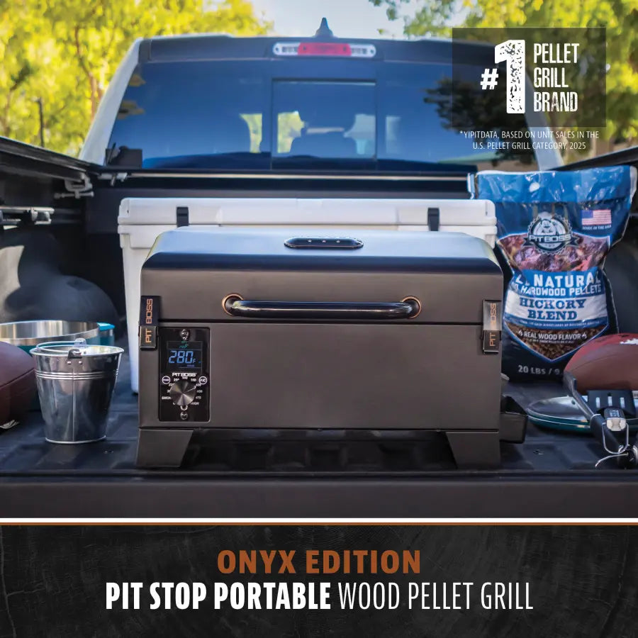 Portable Pit Stop Grill - Onyx Edition