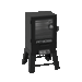 Pit Boss 30" Digital Vertical Smoker with Wi-Fi, left-side view on a white background