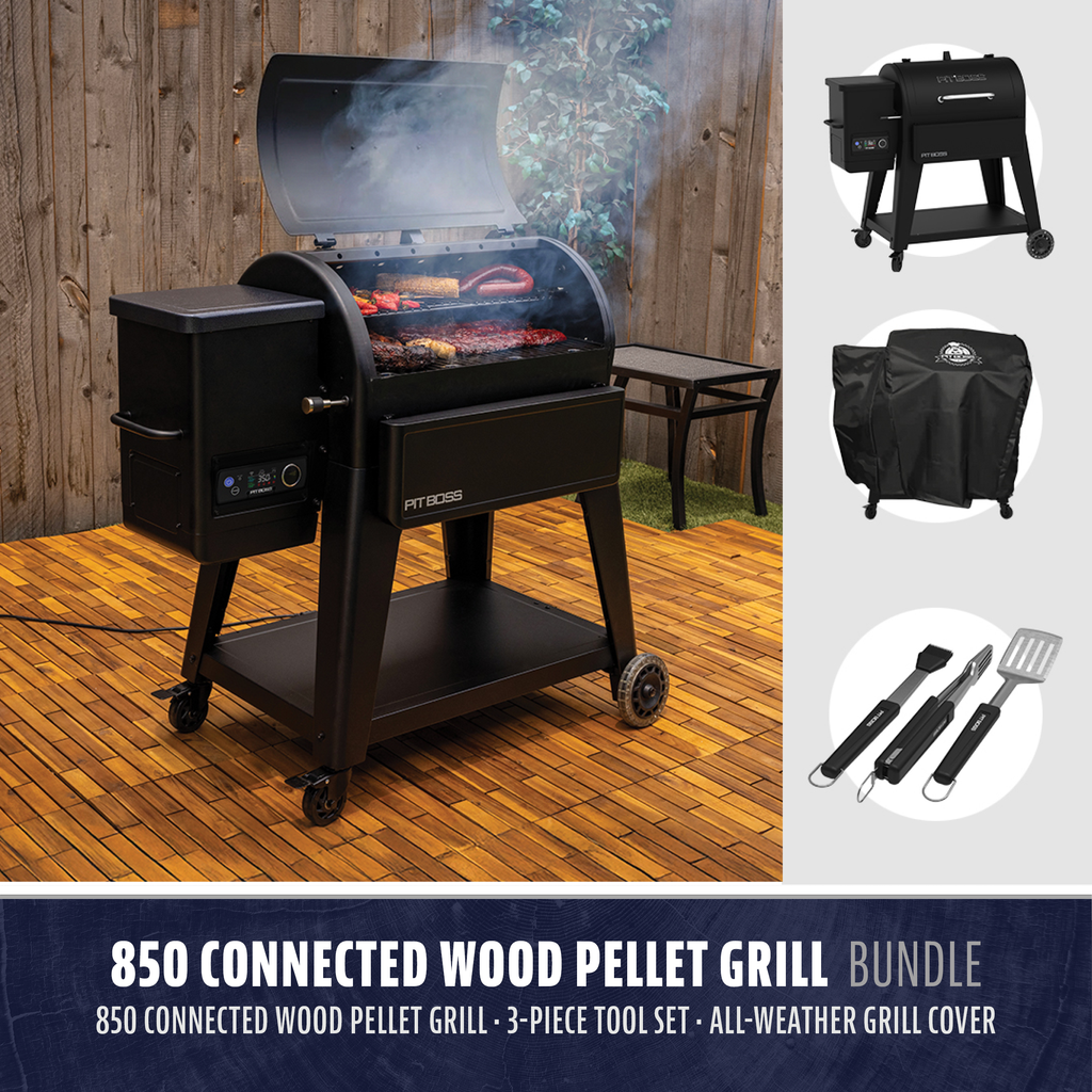850 Connected Wood Pellet  Bundle