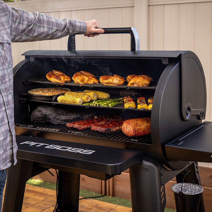 Pit Boss Pellet Tabletop Traeger Grill Who 20000 Country Smokers