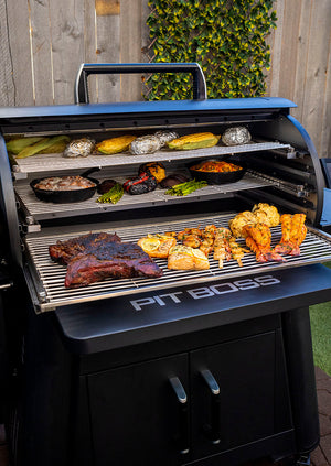 Pellet Grill Pit Boss Red Rock Pit Boss 3-Series Gas Vertical