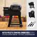 Wood Pellet & Charcoal Kettle Combo Bundle