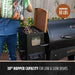 Austin XL 1000 Wood Pellet Grill - Onyx Edition